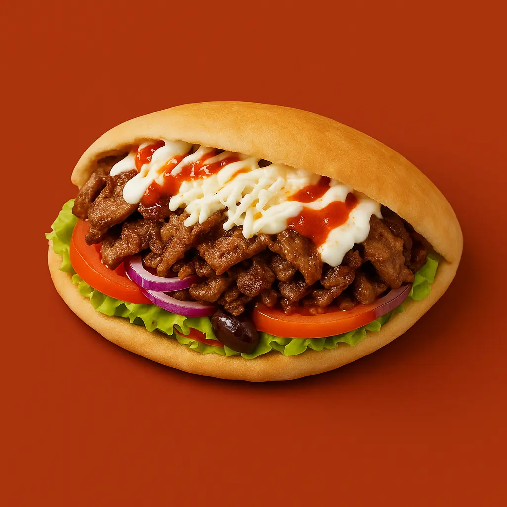 Kebab con Queso