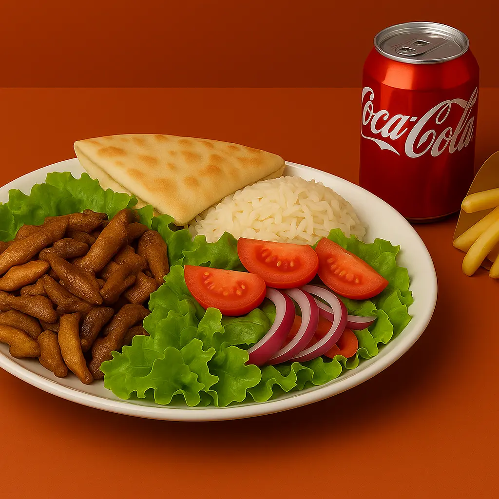 Menú Plato Kebab